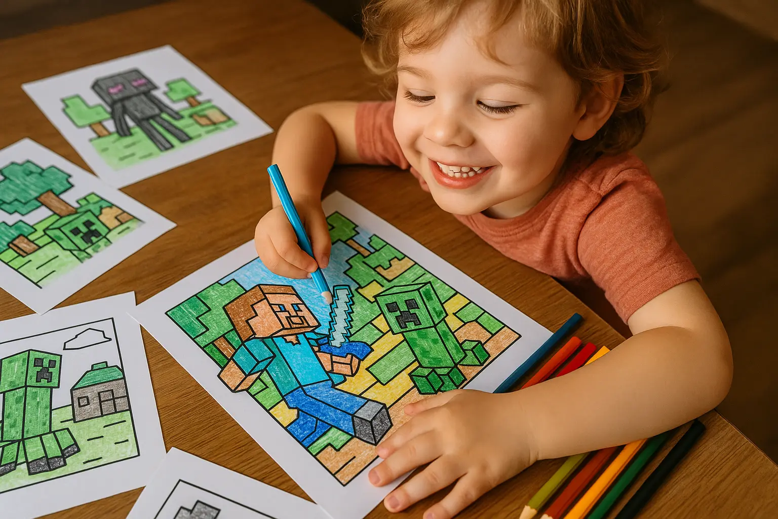 Coloriage Minecraft Imprimer 70 Dessins Gratuits